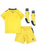 Fotbalové Dres Everton Dětské Třetí Oblečení 2022-23 Krátký Rukáv (+ trenýrky)